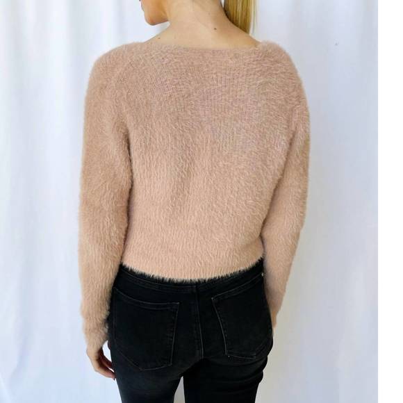 Nwt astr lorain cardigan in pink - Picture 2 of 3